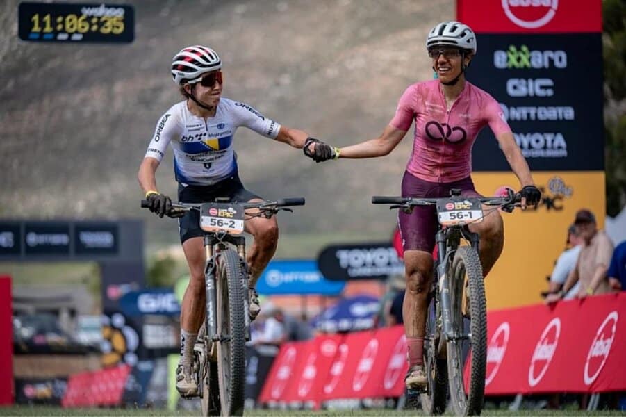 lejla njemcevic sa ostvarila historijski rezultat za bh biciklizam zauzela deveto mjesto na najtezoj utrci svijeta