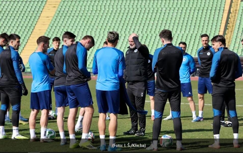 zmajevi su jureis u sarajevu odradili trenoing pred put za vels gdje se sutra sa domacinom satsaju u polufinalu baraza za sp