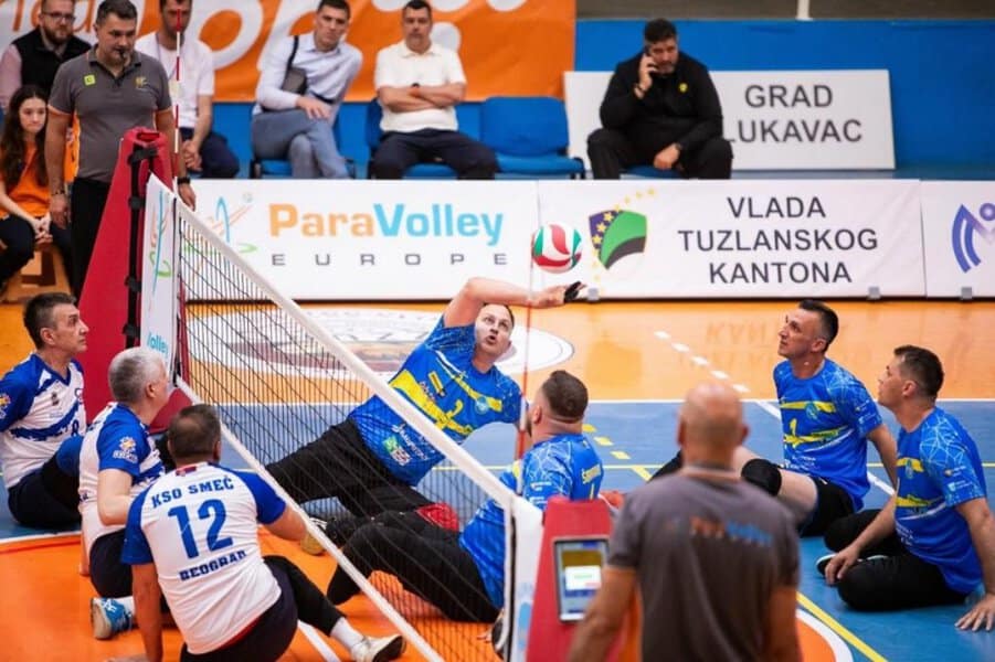 u lukavcu svecano otoorena zlatna liga u sjedecoj odbojci sest elkipa u borbi za ligu prvaka