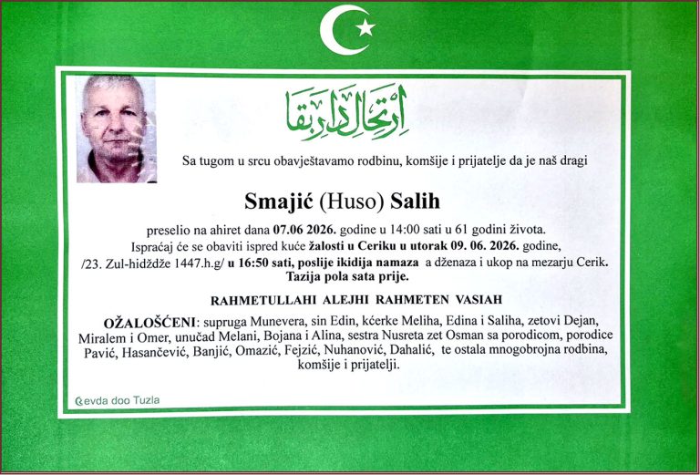 In memoriam, Smajic