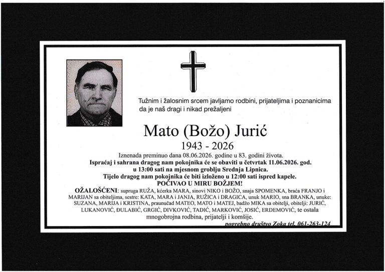 In memoriam, Juric
