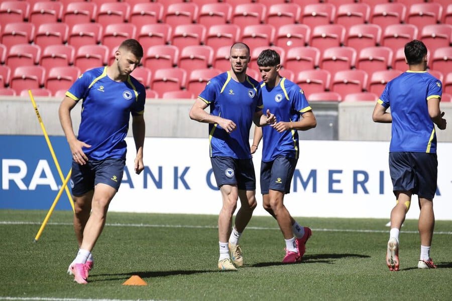fudbal, BiH, Svicarska, Dzeko