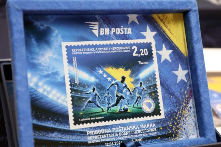 BH Posta, marka, reprezentacija BiH