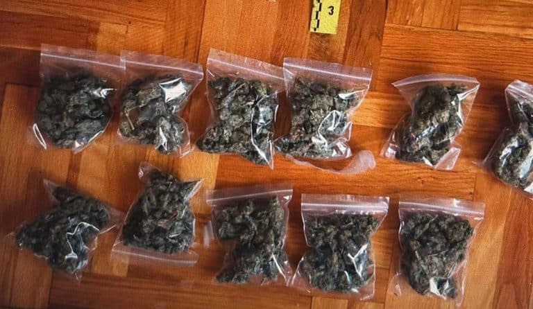 po nalogu opcinskog suda u zivinicama policijski sluzbenici obavili pretres osobe i objekta u kome zivi pronasli drogu i lisisli ga slobode