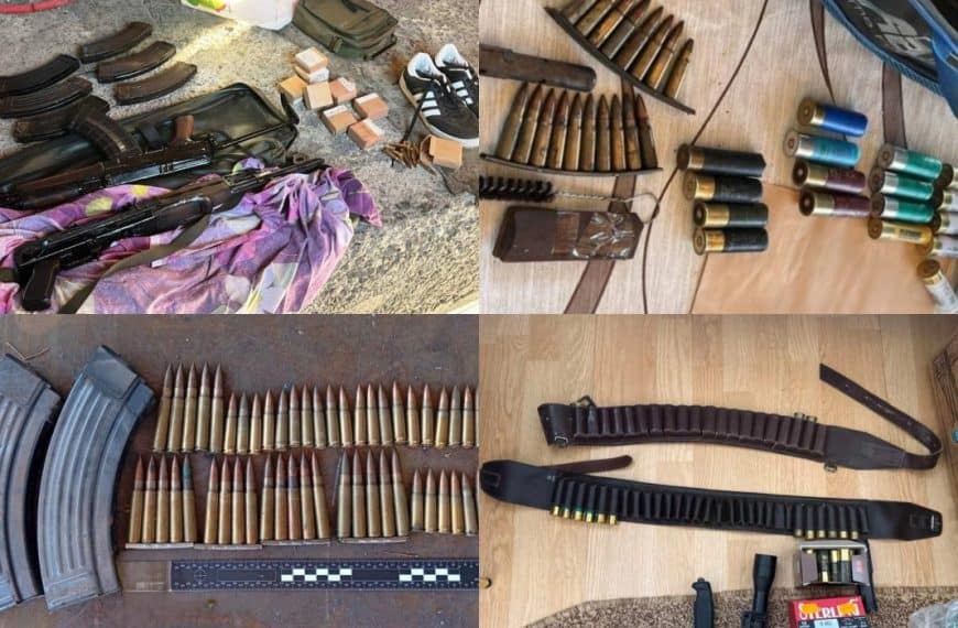 poznat identitet 13 osoba uhapsenih u jucerasnjoj akciji policije tk i rs koji su osumnjiceni za nedozvoljeno drzanje oruzja