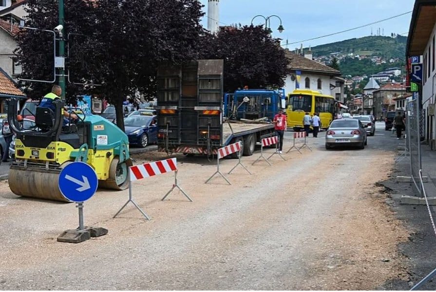 iz mup-a ks su nakon vjestacenja obavijestili javnost da su kosti koje su pronadjene prilikom rekonstrukcije ulice na bascarsiji zivotinjskog porijekla
