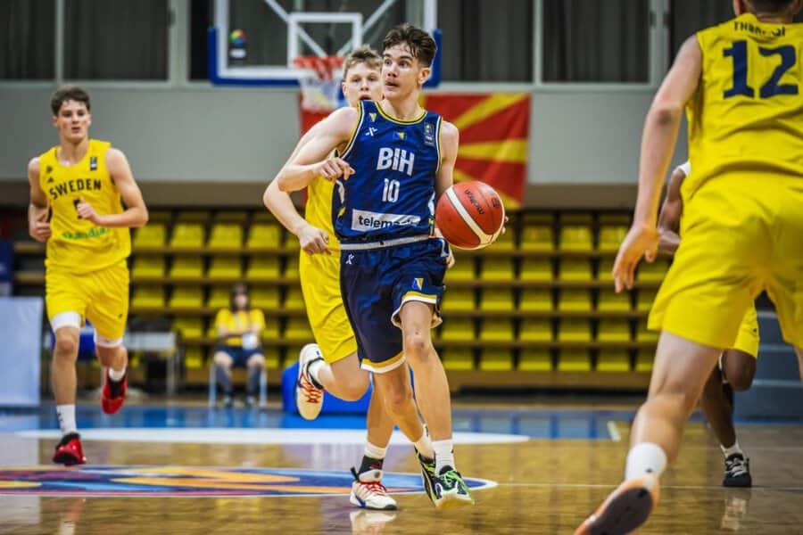 muska kosarkaska reprezentacija bih u16 savladala je u trecem kolu ep b divizije selekciju bugarske