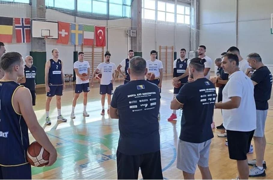 kosarkasi bih okupili su se jucer na vlasicu gdje ce odraditi proipreme za vazne meceve druge faze kvalifikacija za sp