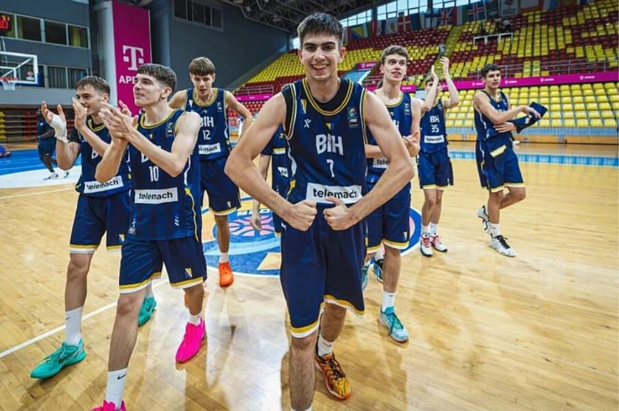 kadetska kosarkaska reprezentacija bih danas ce u cetvrtfinalu eurobasketa b divizije odmjeriti snage sa velikom britanijom