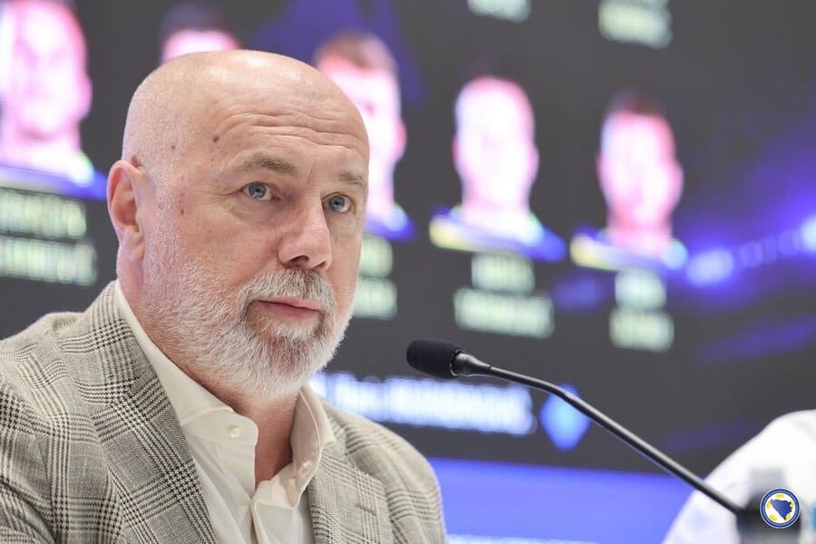 selektor fudbalske repreentacije bih sergej barbarez obratio se medijima uoci utakmoice lige nacija sa poljskom u zenici