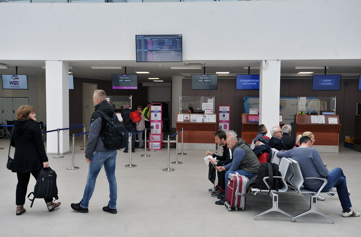 Za unapređenje avioprometa: Aerodromima u Sarajevu, Mostaru i Tuzli 3,6 miliona KM