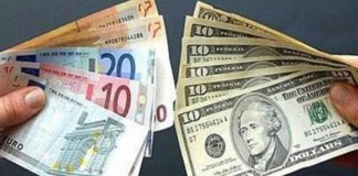 euro rast jaci od dolara