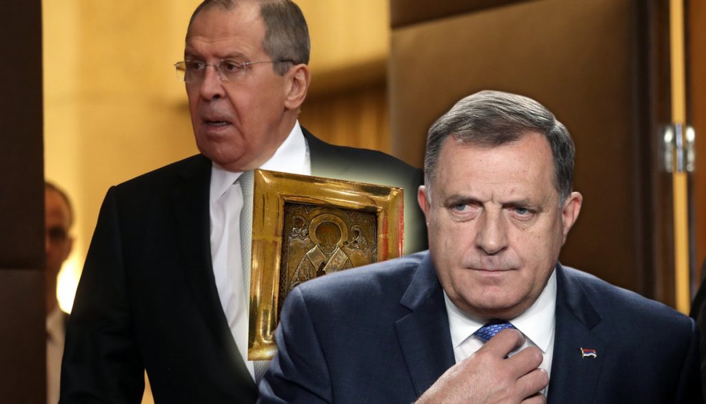 Dodik, Ikona, Lavrov