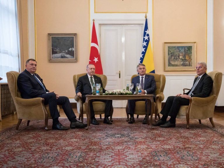erdogan clanovi predsjednistva bih sastanak