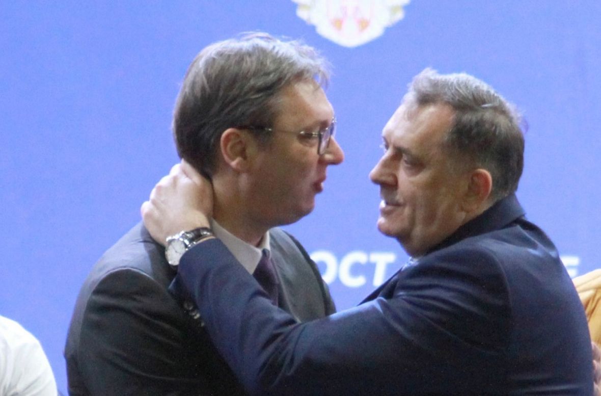 Vucic, Dodik; destabilizacija