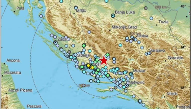 jak zemljotres 5,1 po rihteru dalmacija split