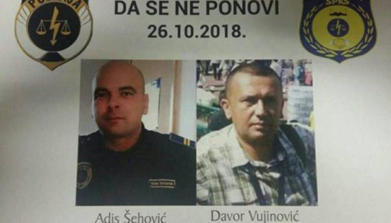 tri godine ubistvo policajci sehovic vujinovic, sarajevo