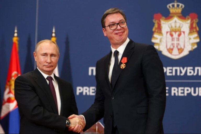predsjednik srbije aleksandar vucic na generalnoj skupstini un u new yorku rekao da srbija nece uvoditi sankcije rusiji jos uvijek