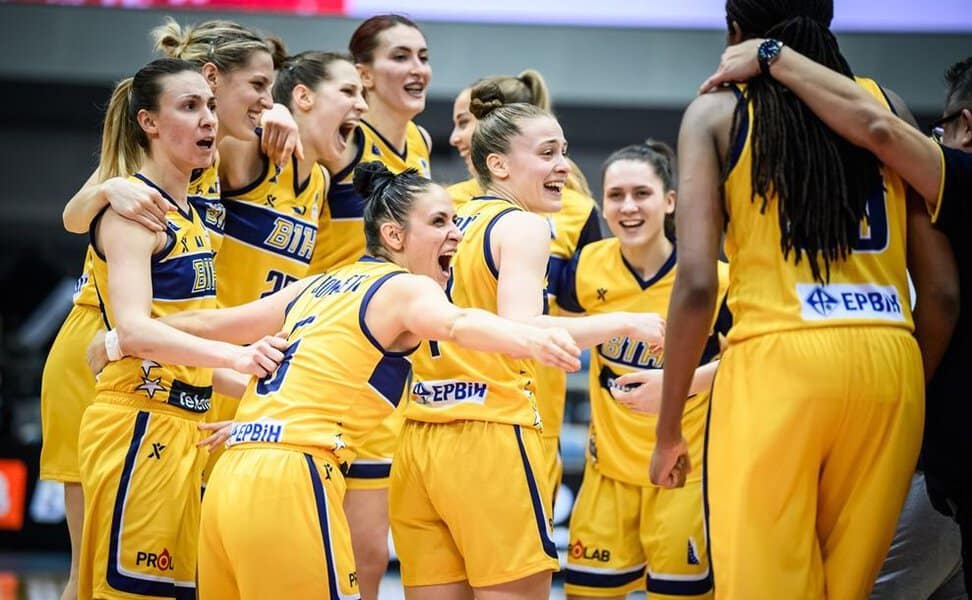 zenska kosarkaska reprezentacija bih napredak rang lista fiba