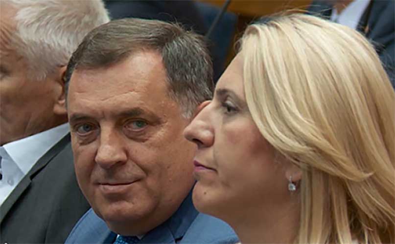 Podnesena krivična prijava protiv Cvijanović i Dodika zbog svjedočenja o bivšem načelniku Doboja