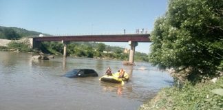 iz rijeke bosne izvucen drzavljanin s makedonije koji je jutros automobilom sletio u rijeku