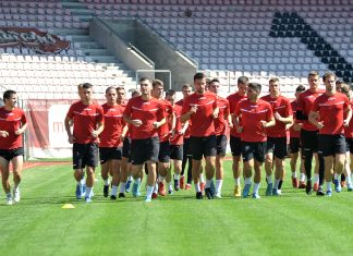pocetak priprema sezona 2022 - 2023 fk sloboda stadion tusanj tuzla