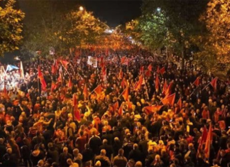veliki protesti podgorica budi se crna goto petnaest hiljada ljudi ispred skupstine