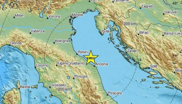 novi zemljotres jadransko more italija rimini