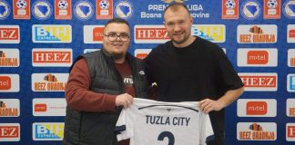 Aleksey Nikitin ruski fudbaler stoper novo pojacanje fk tuzla city