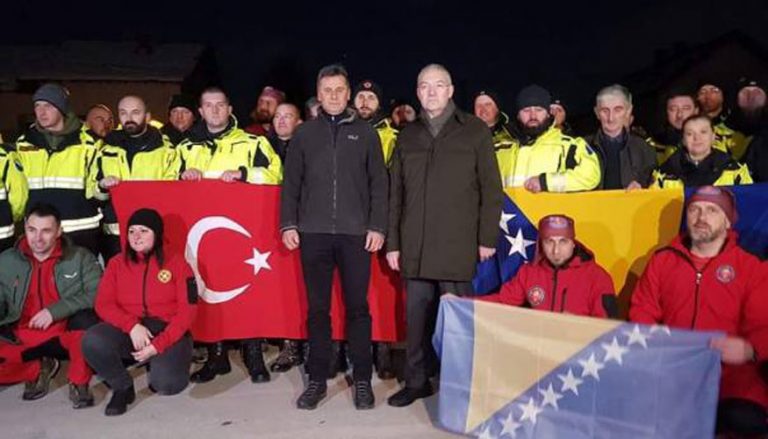 specijalni tim spasioci fbih otputovali u tursku pomoc rusevine zemljotres