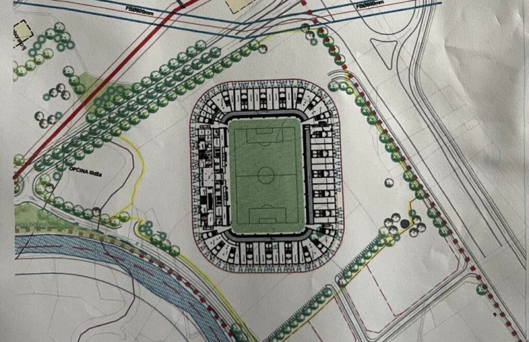gradnja nacionalni stadion bih rajlovac opcina novi grad sarajevo