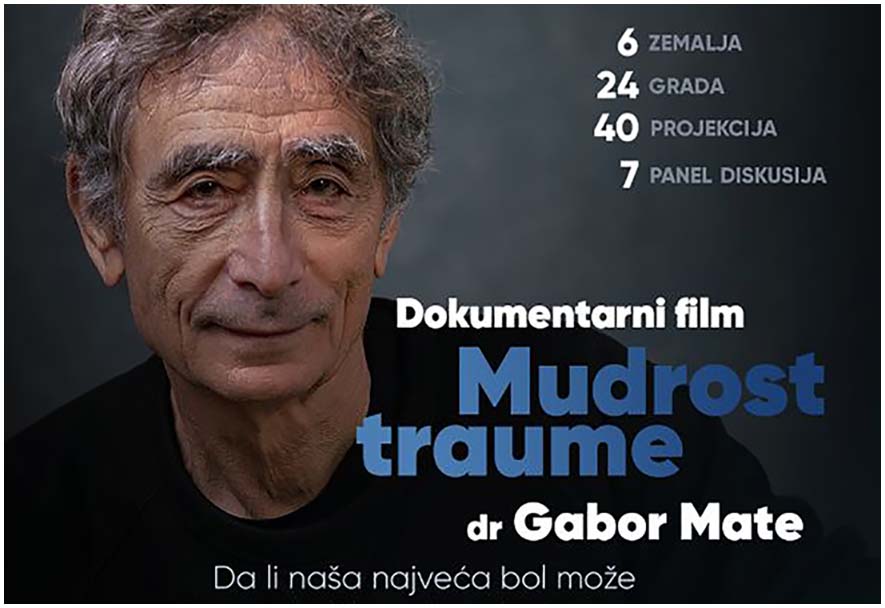 Fondacija Novak Đoković: Dokumentarni film “Mudrost traume” dr Gabora Matea u Tuzli