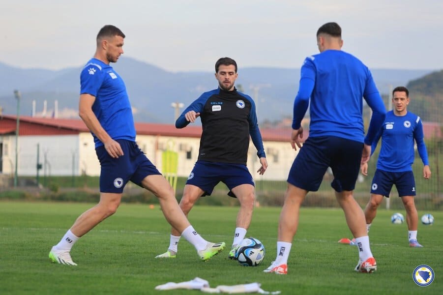 Fudbal, reprezentacija, BiH, dzeko, Pjanic