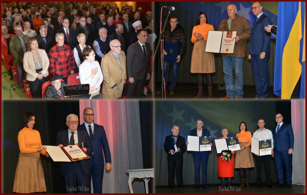 Gradsko vijece Tuzla, svecana sjednica, Dan drzavnosti, priznanja