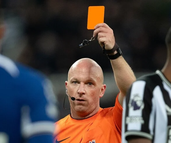 novo pravilo u fudbalu revolucionarno uvodjenje narandzastog kartona cetvrti sudija