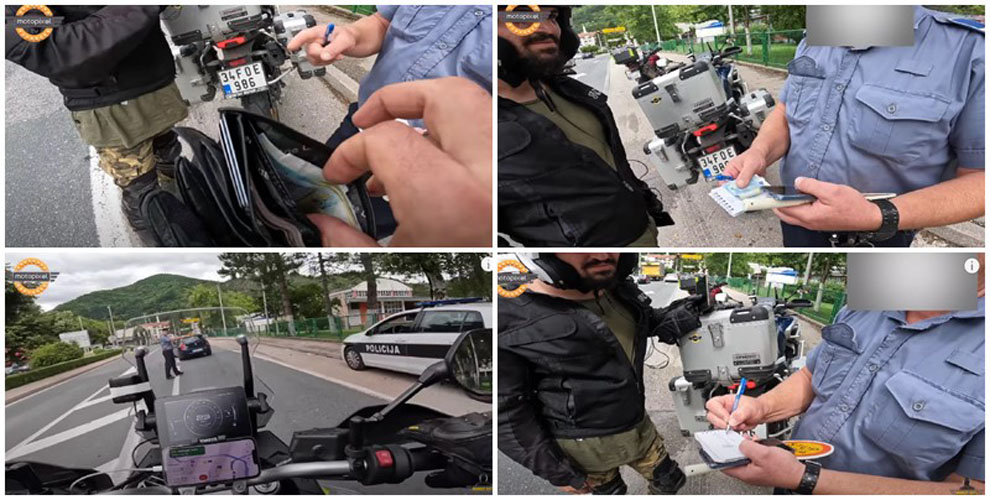 pokrenuta istraga protiv policajca iz jablanice koji je uzeo 20 eura od motociklista iz turske da im ne napise kazne