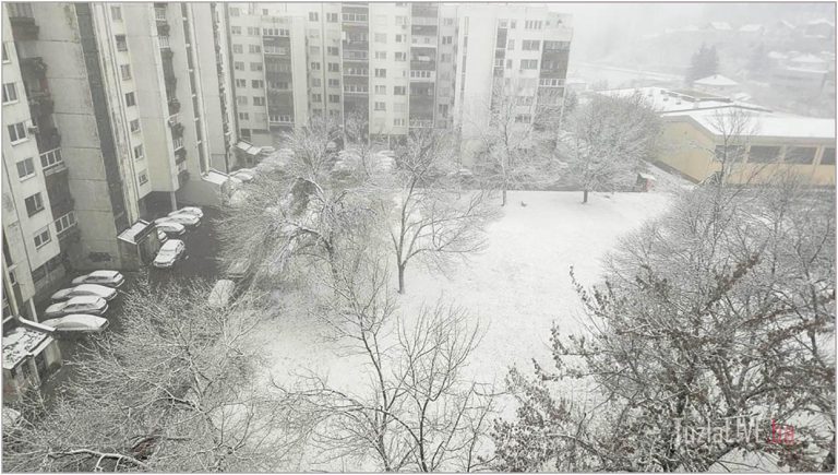 Vrijeme, snijeg, Tuzla, Sjenjak