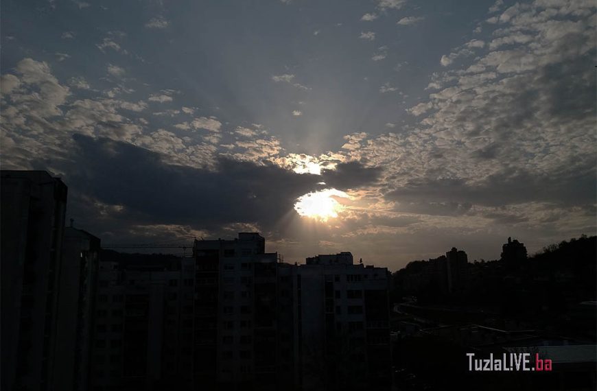 U Bosni i Hercegovini oblačno, u večernjim satima moguća kiša