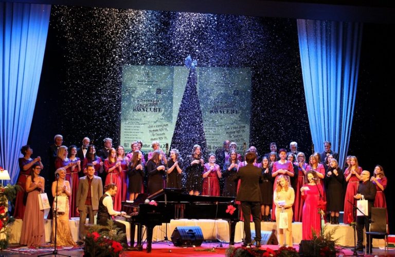 tradicionalni deseti put oragnizuje se novogodisnji koncert hora lege artis u bkc tuzla
