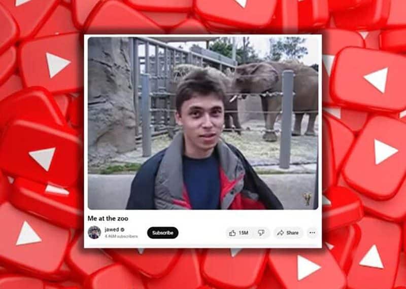 YouTube;prvi video, 19 godina