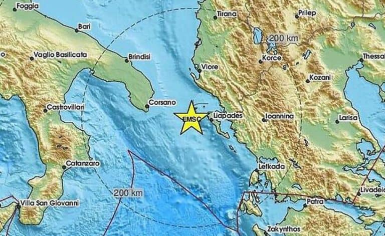 jak zemljotres magnitude 4,7 stepeni po rihteru pogodio je grcko ostrvo krf osjetio se sirom regije