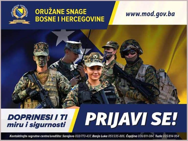 MO BiH_prijem_profesionalna vojska