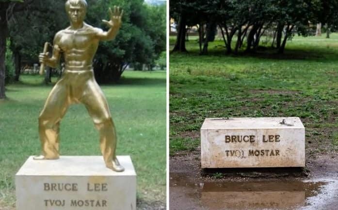 Produžen pritvor Mostarcu zbog teških krađa, među njima i kipa Bruce Leeja