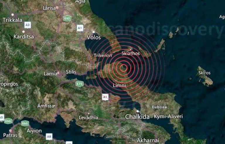 jak zemljotres pogodio grcku epicentar u egejskom moru