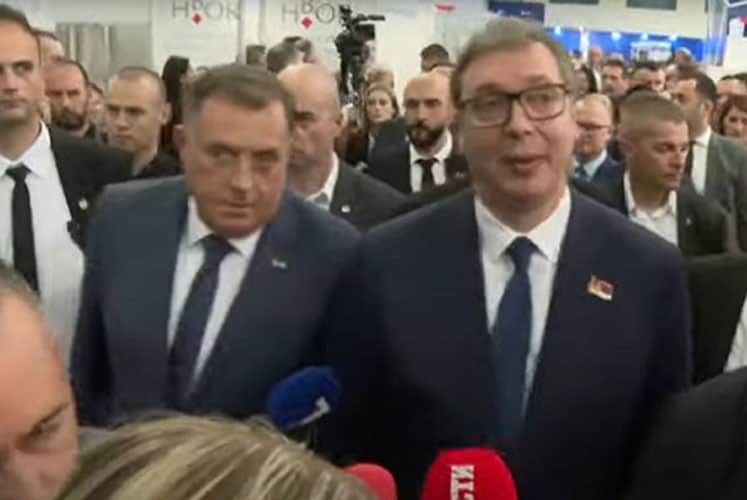 Udruženje žrtava i svjedoka genocida traži reakciju nakon snimljenih uvreda Dodika i Vučića na račun novinarke N1