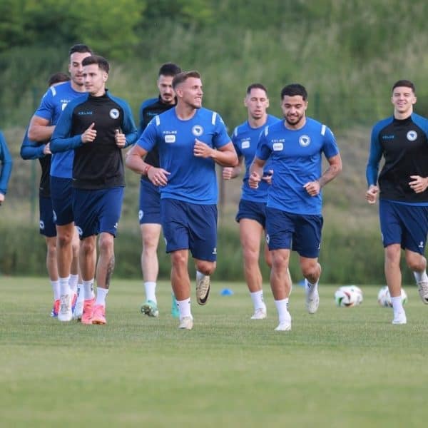 Fudbal, reprezentacija BiH, trening