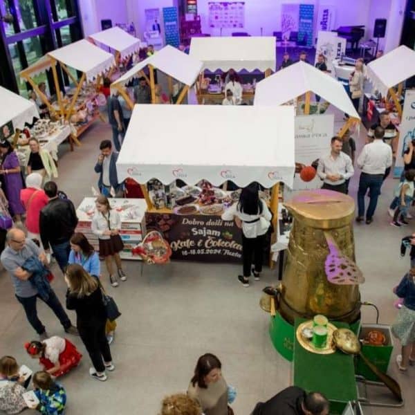 u tuzli otvoren prvi sajam kafe i cokolade u bih domacin sajma hrvatski kulturni dom