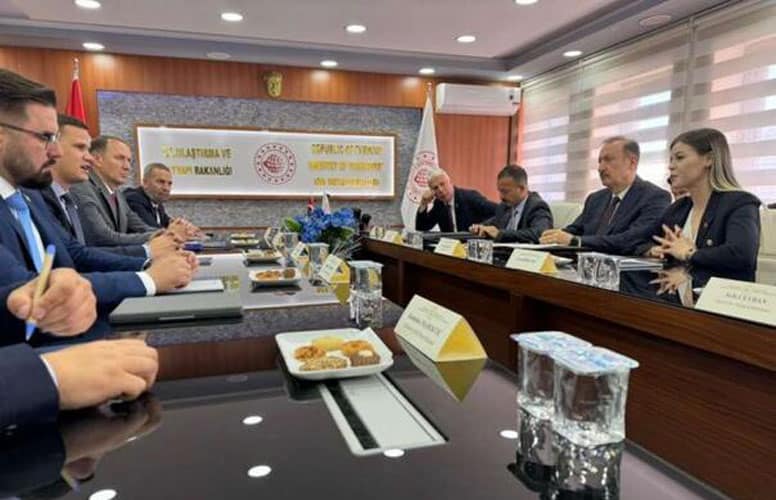 delegacija vlade tk posjetila je u turskoj zamjenika ministra saobracaja i infrastrukture povodom moguce saradnje u vezi aerodroma tuzla