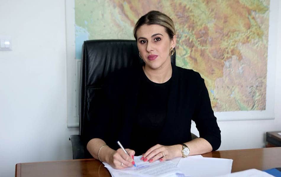 Anela Ajšić, ministrica u Vladi TK