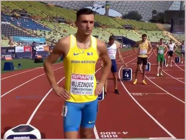 Atletika, Abedin Mujezinovic, 800 m